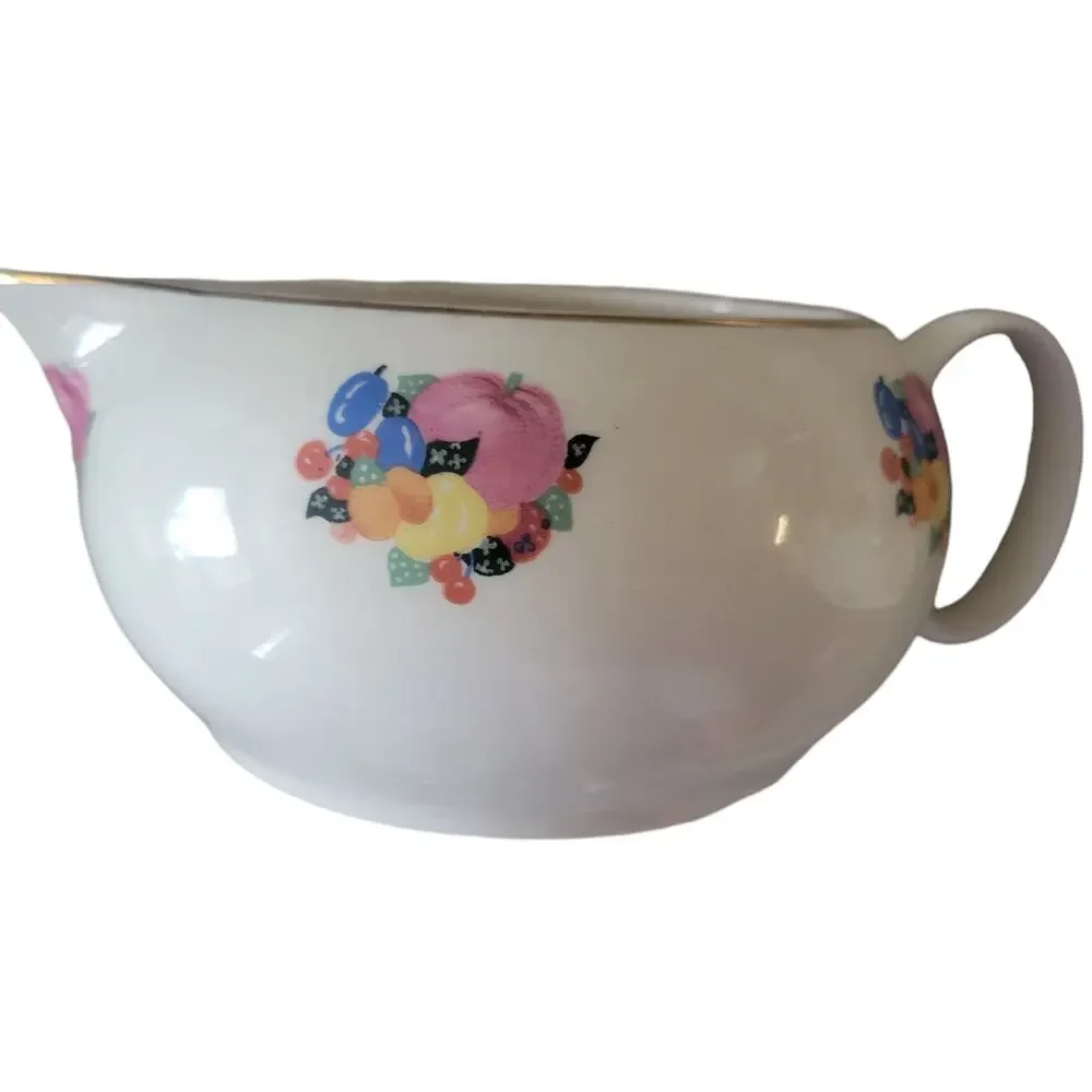 Vintage 30s Country Gentleman by Cavitt Shaw WS‎ George Sugar Bowl and Creamer